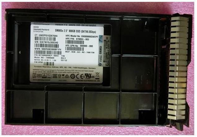 SSD 800GB 6G LFF SATA WI SCC