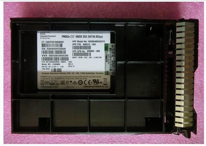 SSD 480GB 6G LFF SATA RI PLP