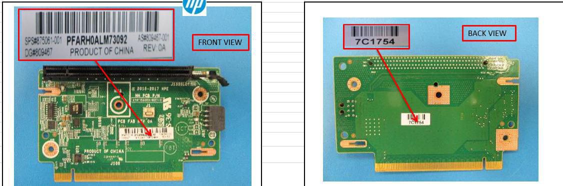 Tertiary PCI-E riser card 