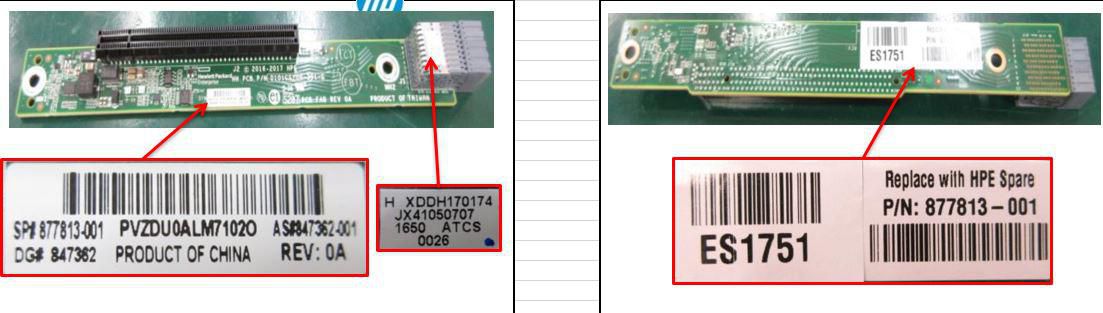 I/O Zone Riser Tray for HPE 