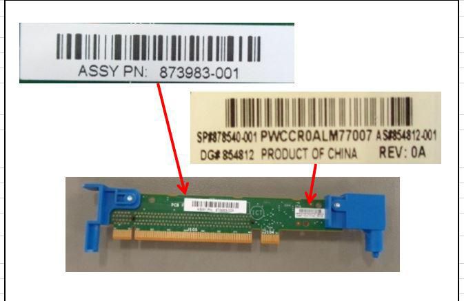 HPE CPU2x16 riser