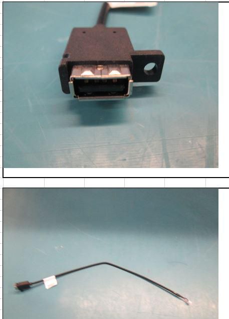 USB 2.0 managed cable for HPE 