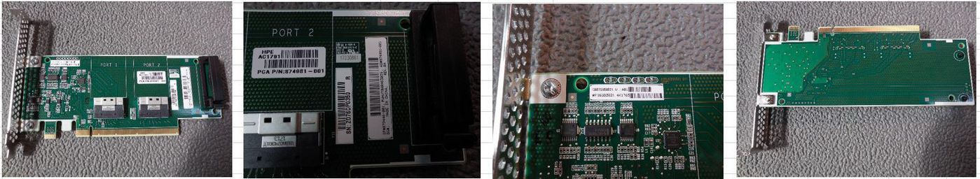 HPE 8SFF NVMe Riser