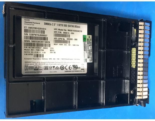SSD 1.9TB 6G LFF SATA MU PLP