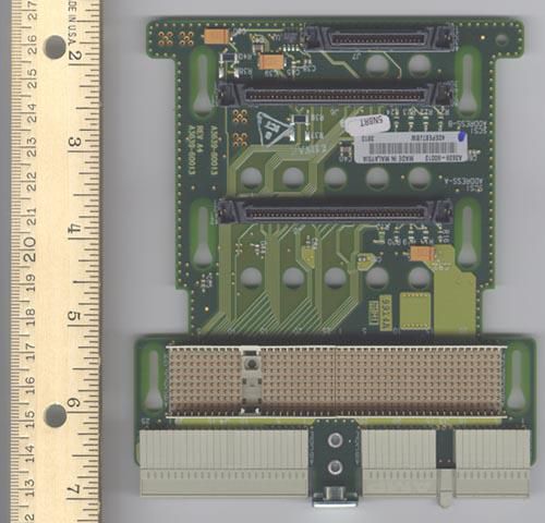 Disk backplane with SCSI and 