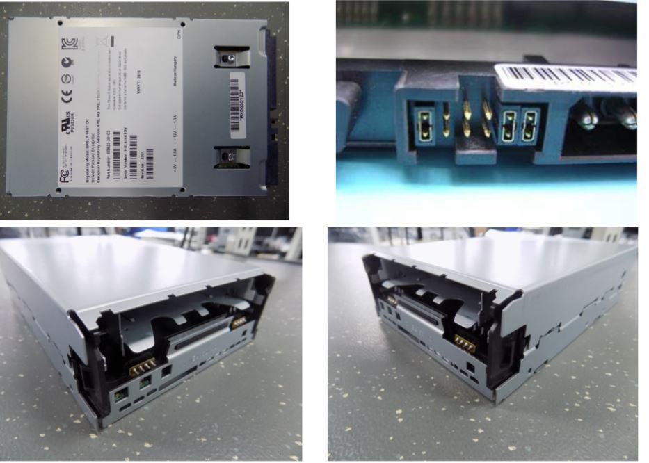 DAT72 SCSI tape drive with