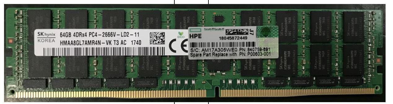 64GB DDR4 DIMM memory module, 