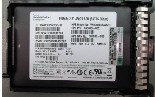 480GB SATA 6G Small Form 