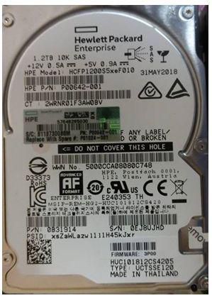 DRV 1.2TB SFF HDD 10K SS8000 