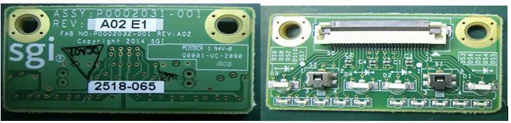 LED front panel for Hewlett 