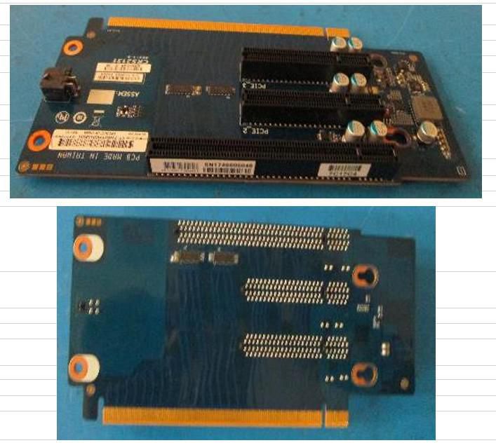 2U PCIe riser card for HPE 