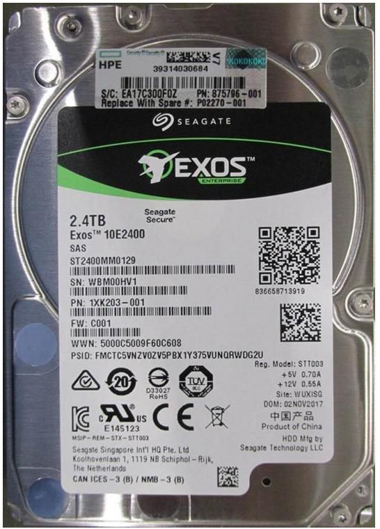 DRV HDD 2.4TB 12G 10K