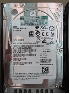 DRV 1.2TB SFF HDD 10K SS7K & 