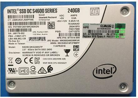 DRV SSD 240GB SFF SATA MU RW 