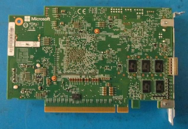 FPGA card with cables for 