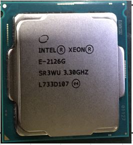 HPE Processor E-2126G 6C 3.30 GHz 80 W