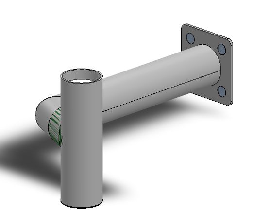Периферийный кронштейн для киоска