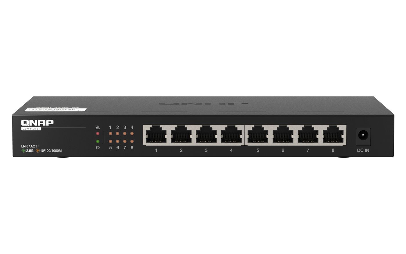 QSW-1108-8T 8 port 2.5Gbps