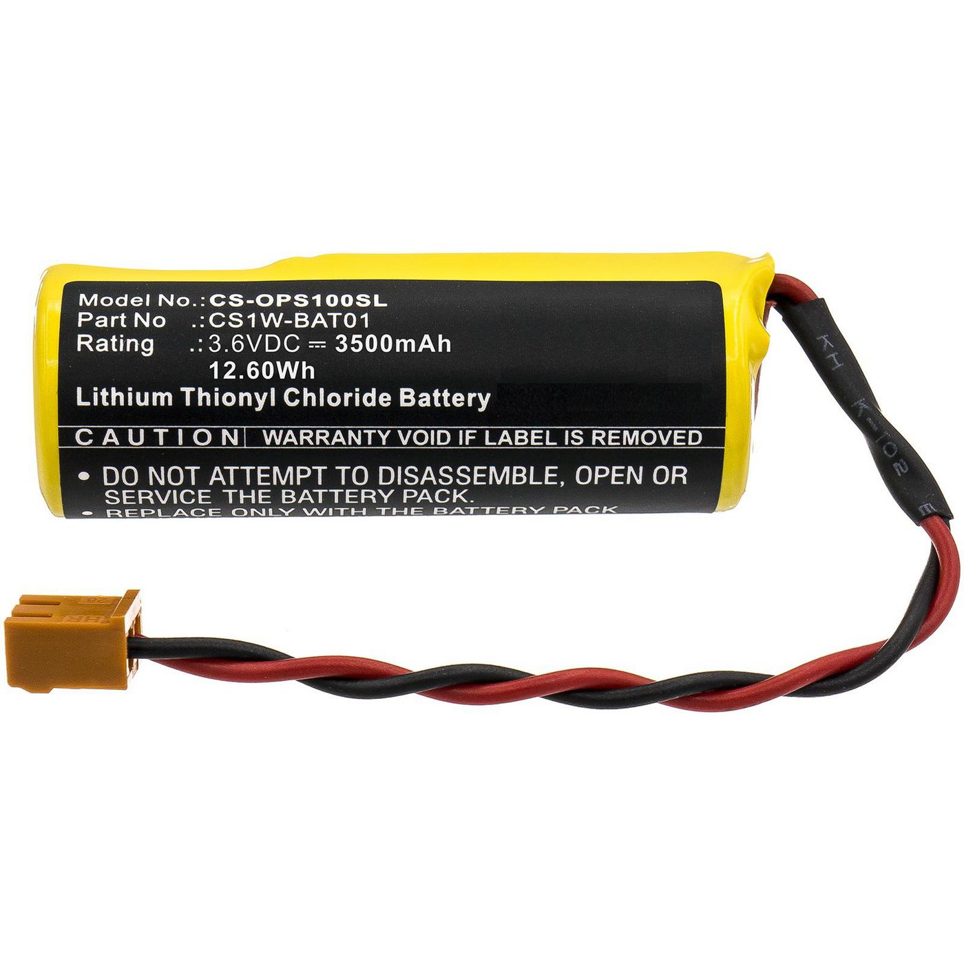 Battery 12.60Wh Li-SOCl2 3.6V