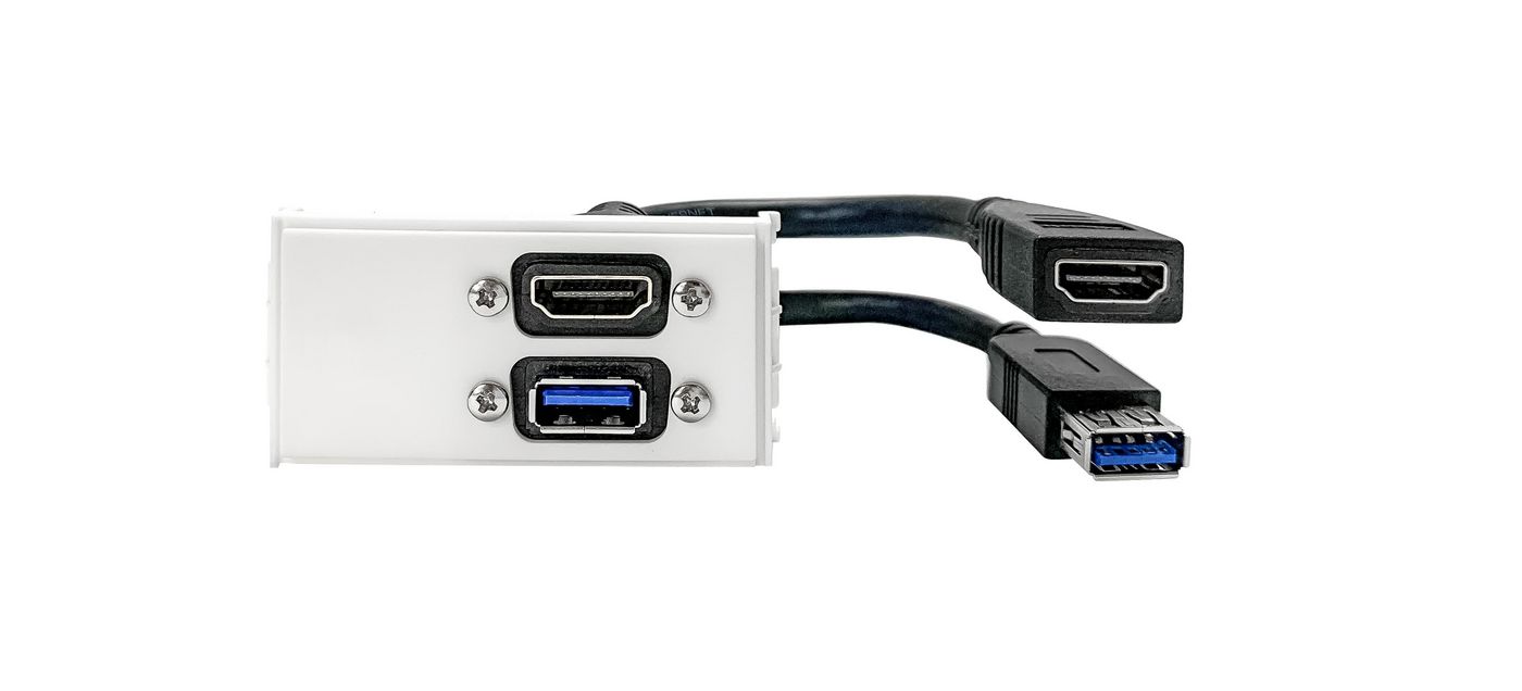 Панель розеток HDMI, USB3.0