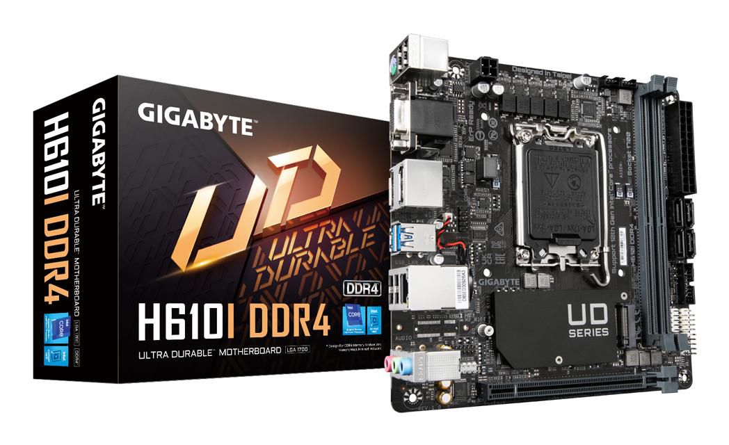 H610I DDR4 motherboard Intel 
