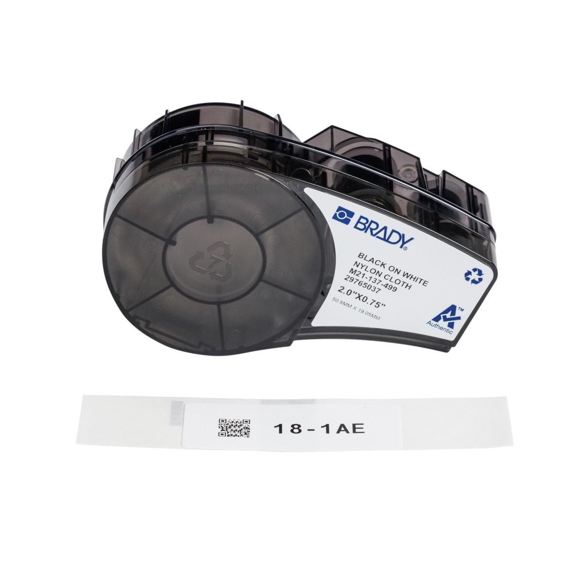 Nylon cloth labels for M210 