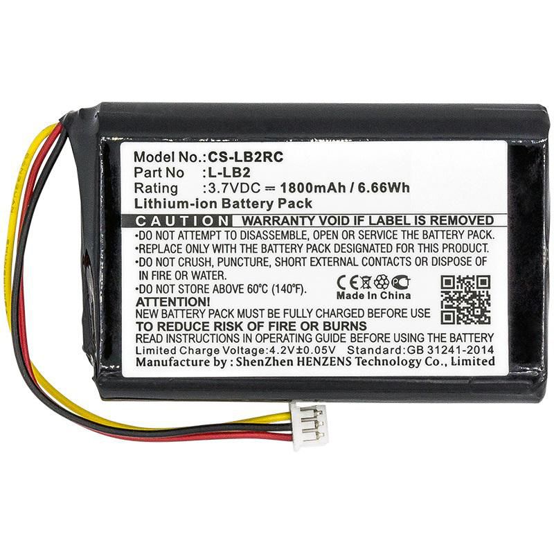 Battery 6.66Wh Li-ion 3.7V
