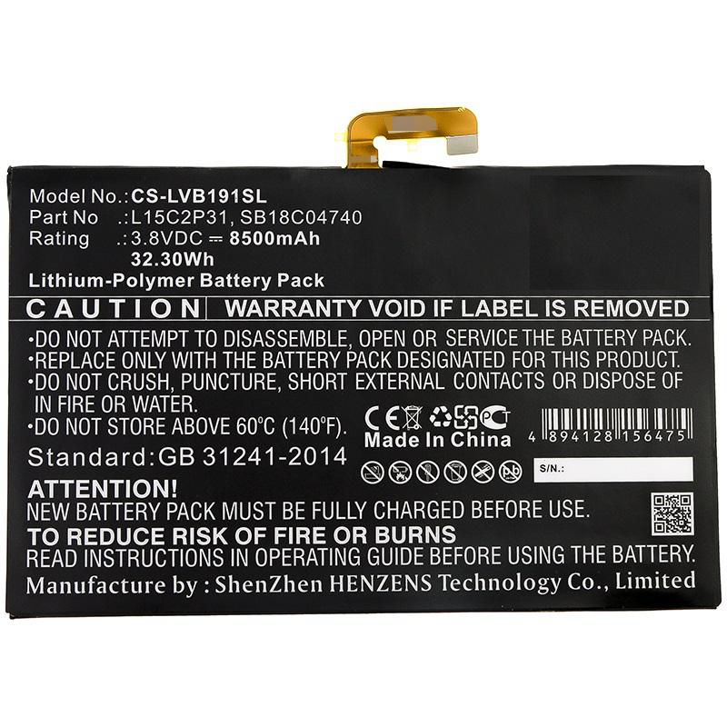 Battery 32.30Wh Li-Pol 3.8V 