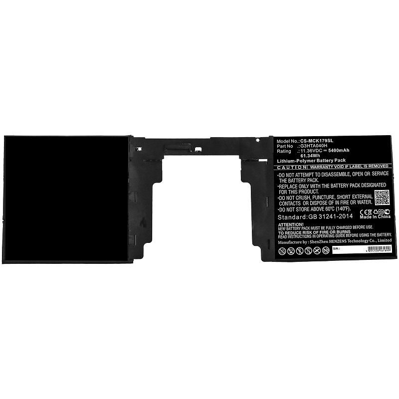 Battery 61.34Wh Li-Pol 11.36V