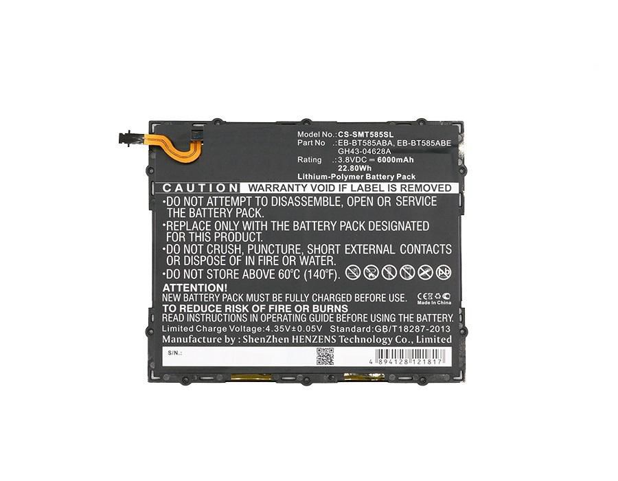Battery 22.80Wh Li-Pol 3.8V