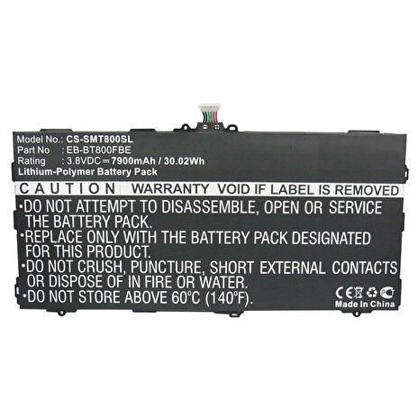 Battery 30.02Wh Li-Pol 3.8V