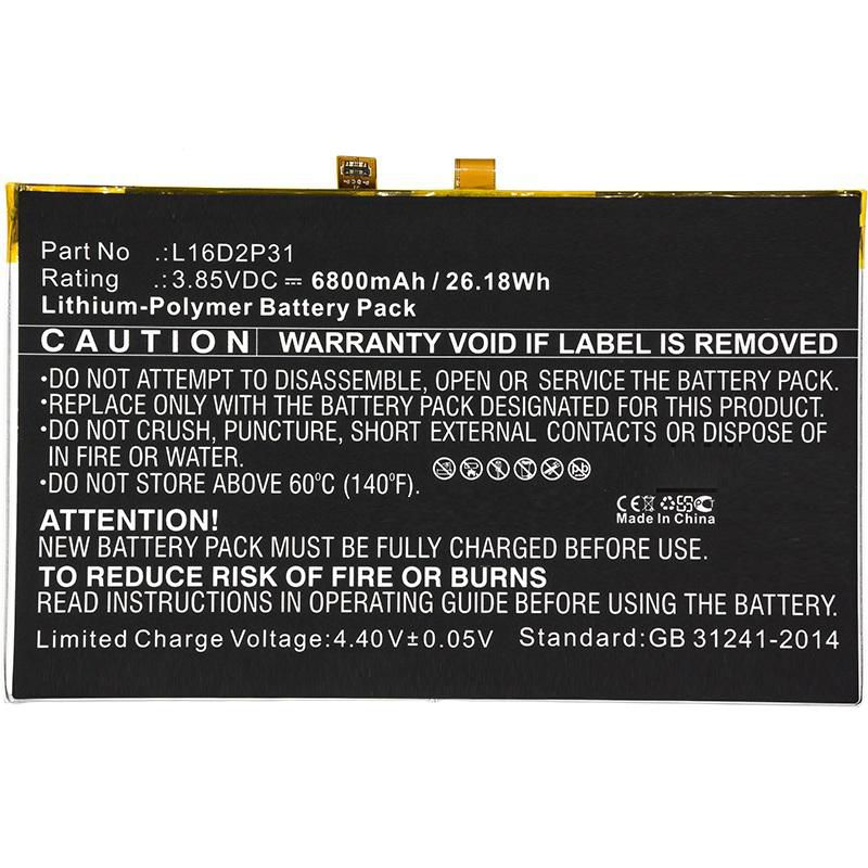 Battery 25.84Wh Li-ion 3.8V