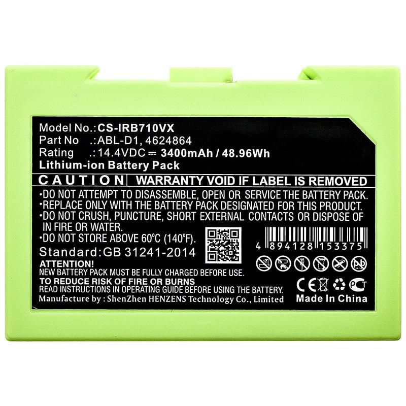Battery 48.96Wh Li-ion 14.4V 