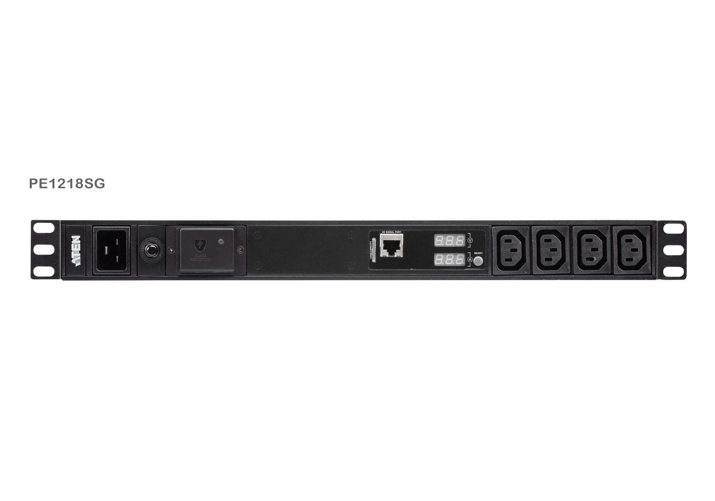 18-Outlet 1U PDU with Current 