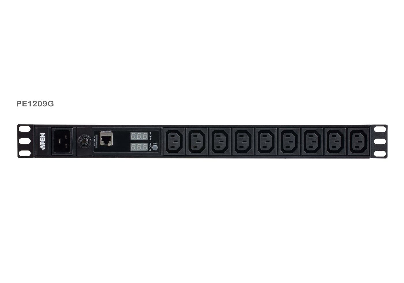9-Outlet 1U PDU with Current 