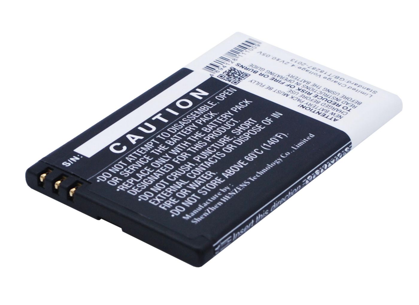 Battery 6.29Wh Li-ion 3.7V