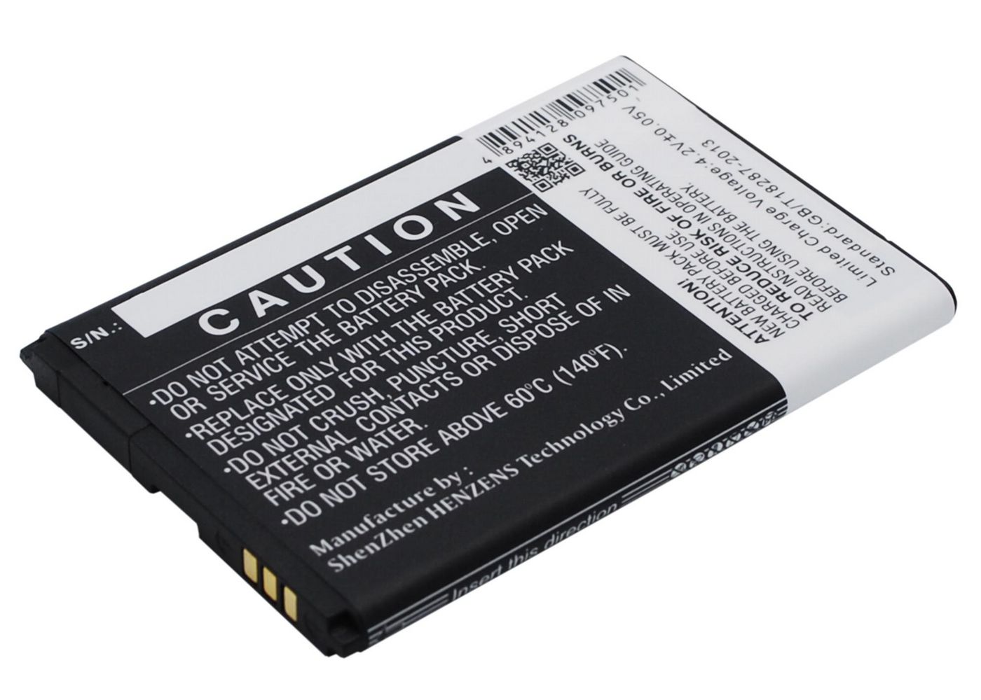 Battery 5.18Wh Li-ion 3.7V 