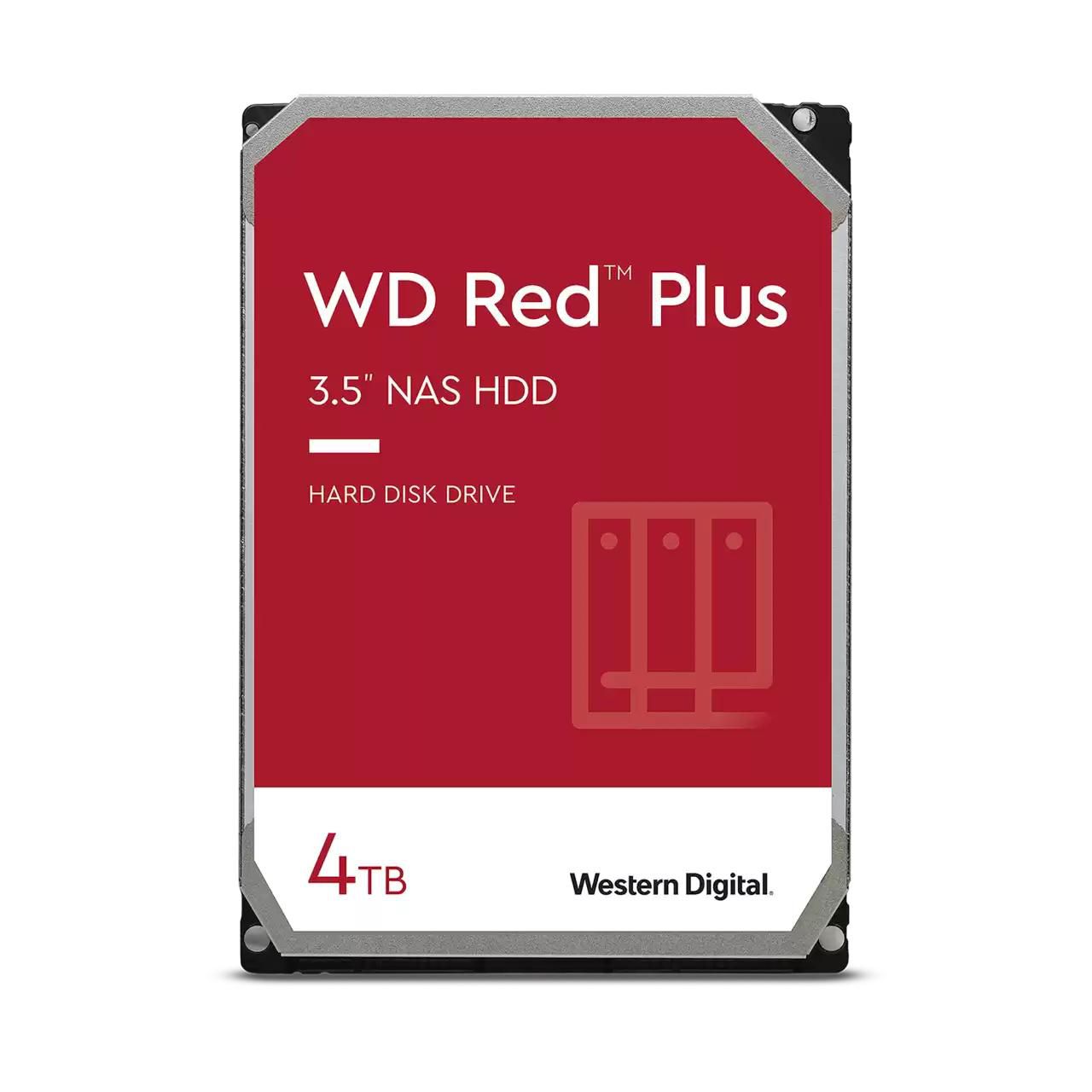 4TB RED PLUS 256MB CMR 3.5IN