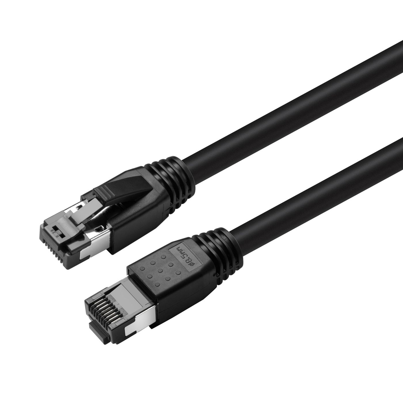CAT8.1 S/FTP 10m Black LSZH