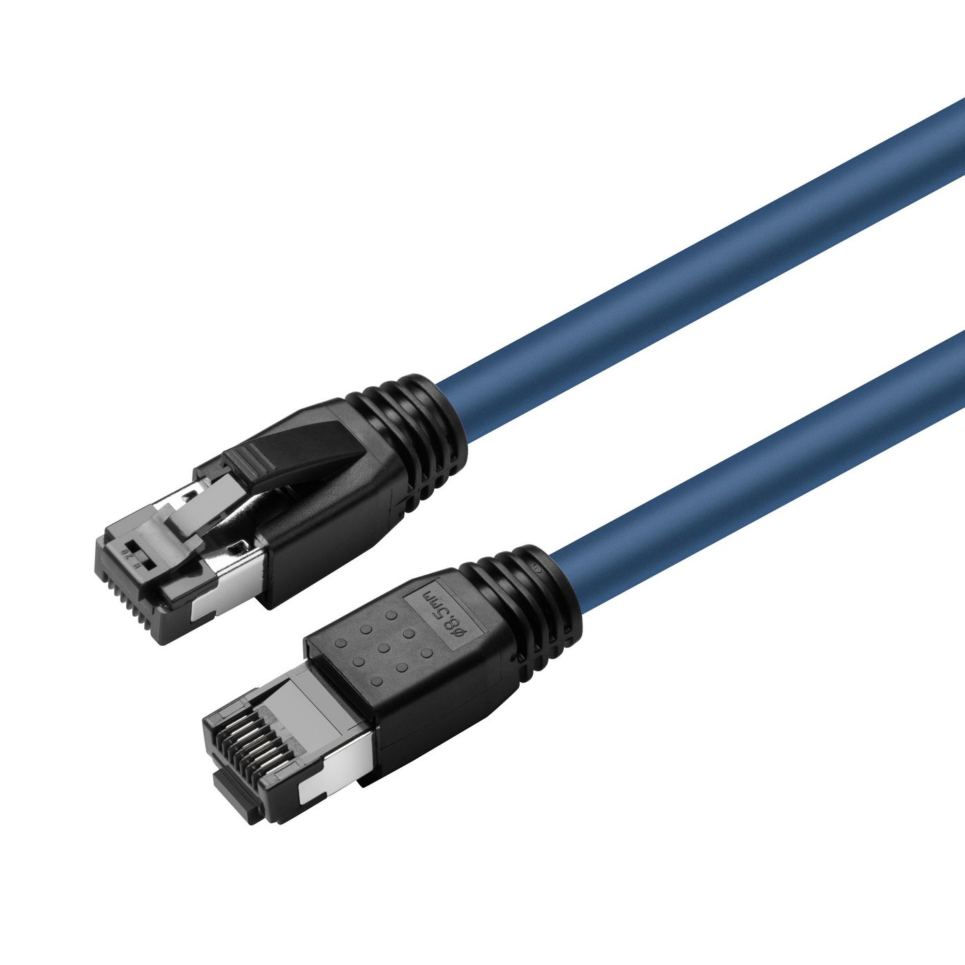 CAT8.1 S/FTP 0,50m Blue LSZH