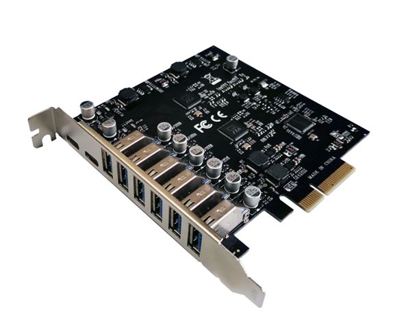PCIe X4 ASM3142 10Gbps USB-C 