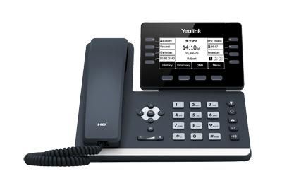 Ip Phone Black 8 Lines Lcd 