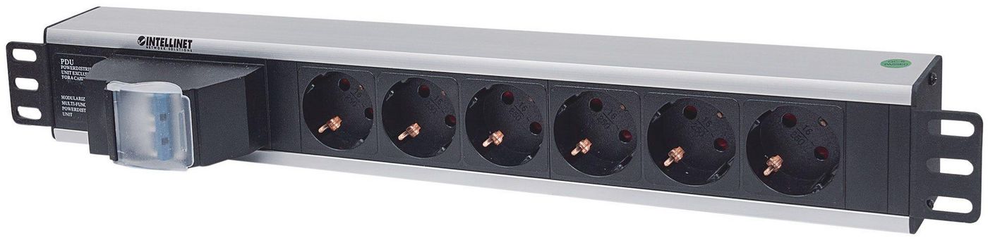 19" 1.5U Rackmount 6-Way 