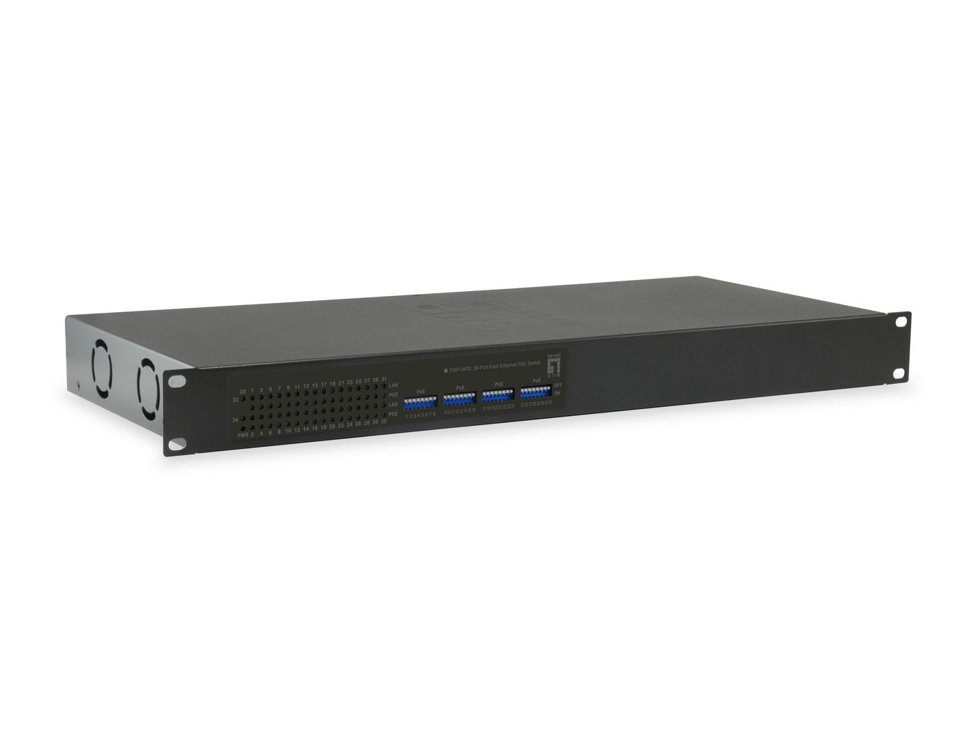 34-Port Fast Ethernet Poe 