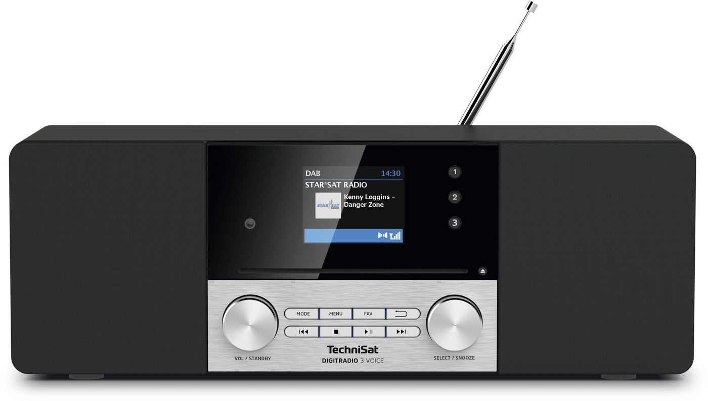 Digitradio 3 Voice Black, 