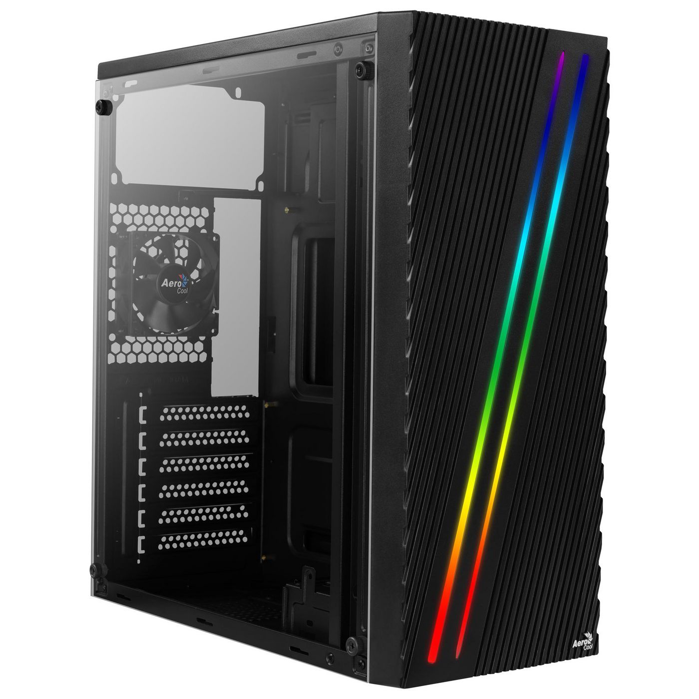 Streak Midi Tower Black