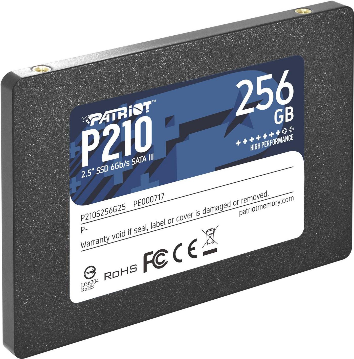 P210 2.5" 256 Gb Serial Ata 