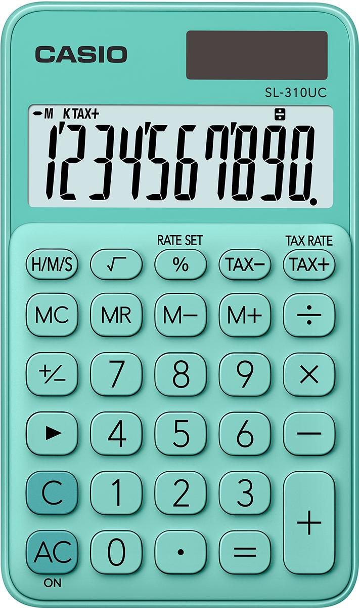 Calculator Pocket Basic Green