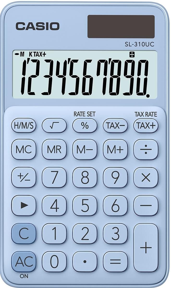 Calculator Pocket Basic Blue