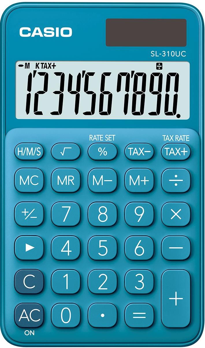 Calculator Pocket Basic Blue